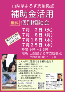 補助金活用個別相談会